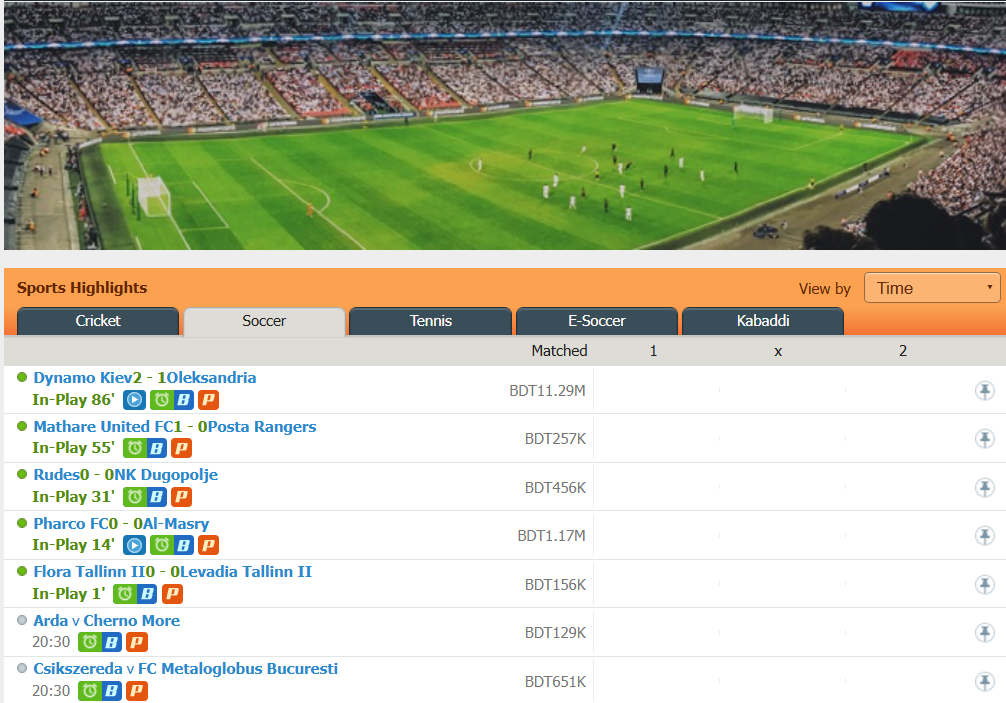 JeetBuzz Bangladesh sports betting with cricket and football odds