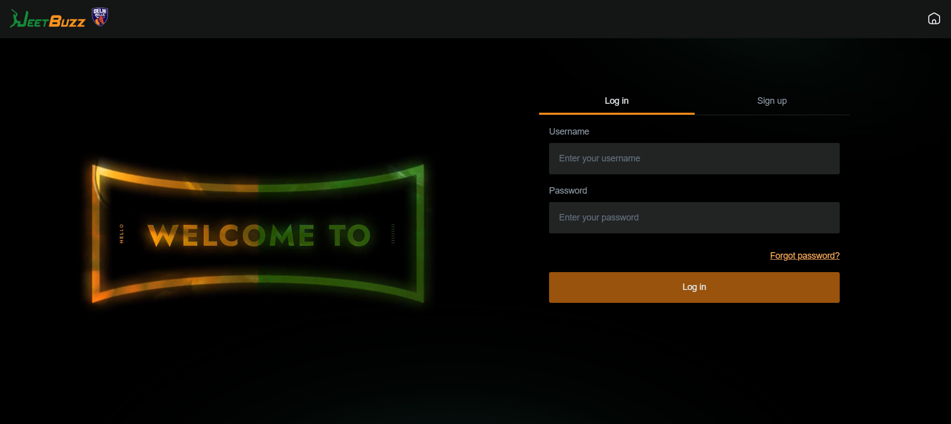 Secure JeetBuzz login page for Bangladesh players